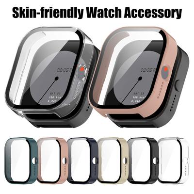 Watch Protective Case Anti-Scratch Screen Protector Shockproof Impact Resistant Full-Coverage Precise Cutouts Full Cover Case for