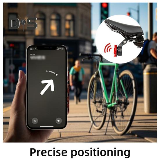 Bike Reflective Tail Light for AirTag Locator Mount Universal MTB Road Mountain Bicycle Saddle Reflector Rear Lamp Holder Bike Accessories