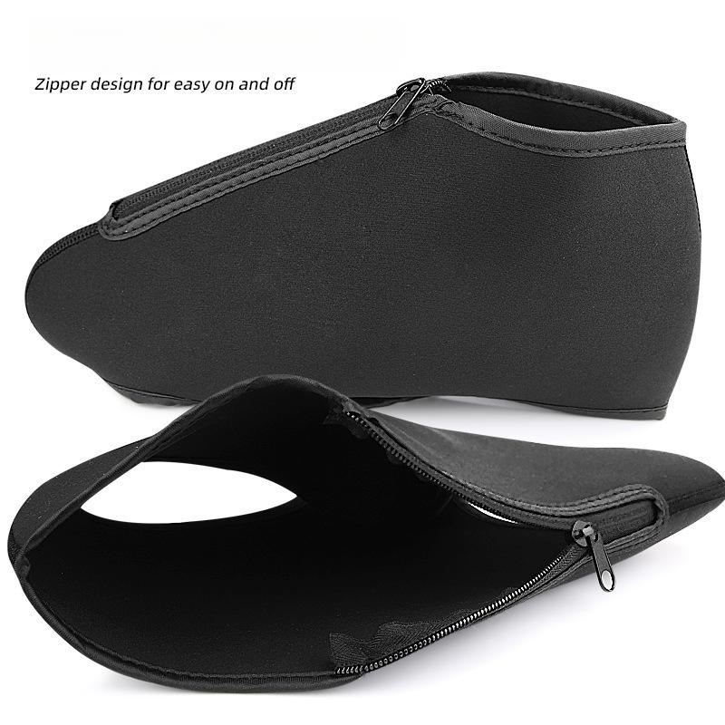 Outdoor Roller Skating Winter Skating Knife Shoe Cover Short Road Avenue Speed Skating Skating Skate Windproof Warm Figure Skating Shoe Cover