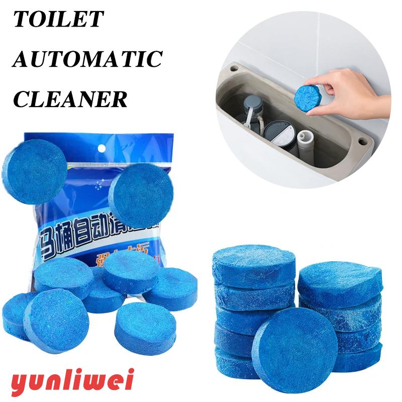 Toilet Bowl Cleaner Automatic Self-Cleaning Blue Bubble Lemon Lavender Scent Powerful Deodorizer for Bathroom WC Fres