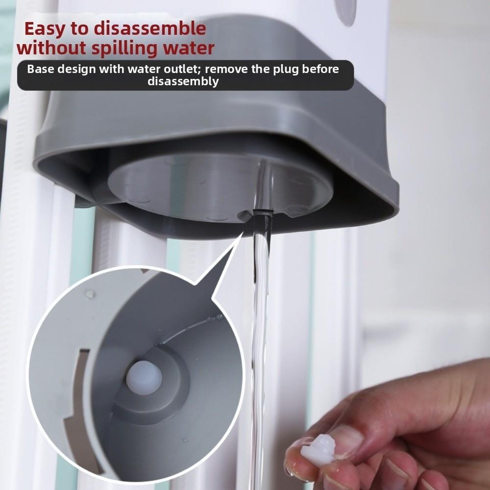 Leak-Proof Dog Water Dispenser Large Capacity Hanging Crate Water Bowl Dog Cage