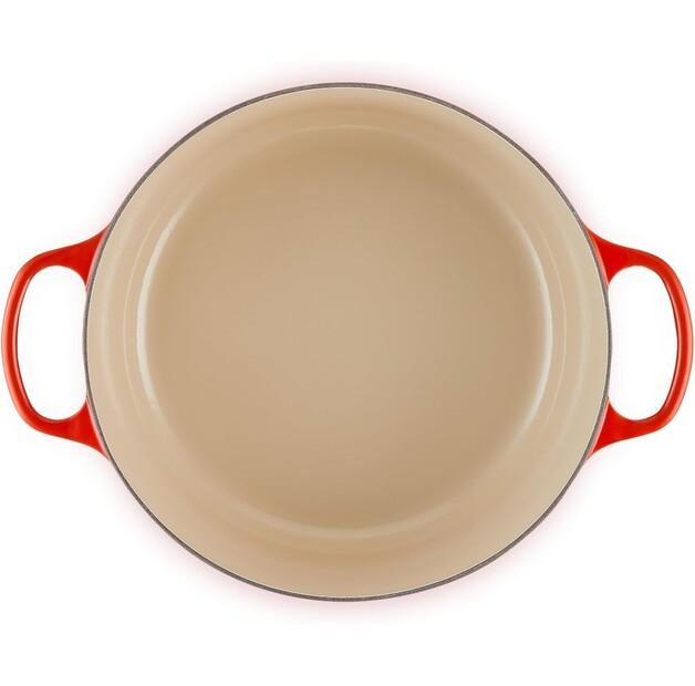 Жаровня Le Creuset Signature круглая 30 см вишнево-красная (21177300602430)