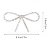 10 Stück Funkelnder Strass-Schleifen-Broschen-Pin Vintage Schleifenknoten Krallenketten-Pin Strass-Brosche Für Damen