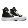 Converse Chuck Taylor All Star Lift Platform Star Studded 'Black White Gold' Women's A05453C