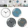 12 Inch Wall Clock Round Battery Operated Easy To Read Sweep Movement Art Silent Non Ticking