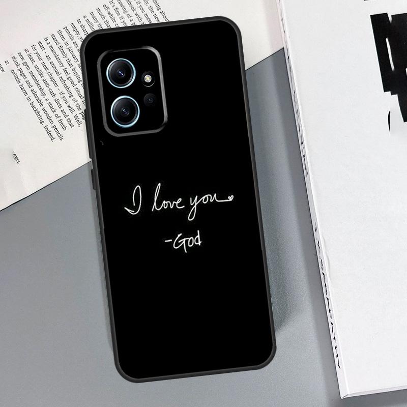 Bible Jesus Christ Christian Quotes Funda For Xiaomi Redmi 12 9A 9C 10A 10C 12C Case Redmi Note 9 8 10 11 12 Pro 9S 10S 11S 12S