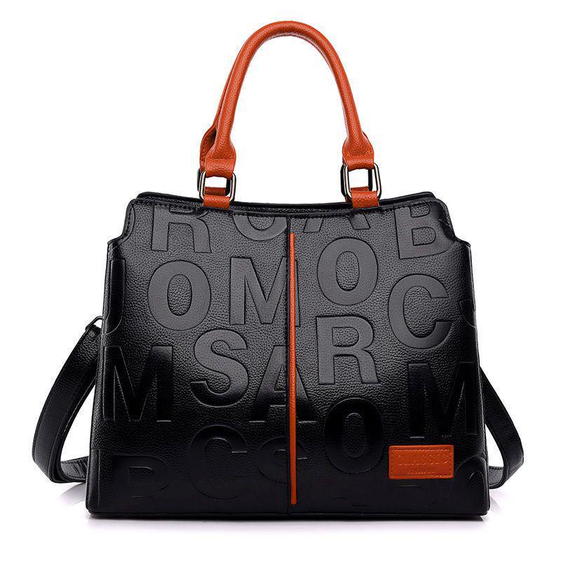 2023 Classic Genuine Leather Handbag - Fashionable Shoulder & Crossbody Bag for Women