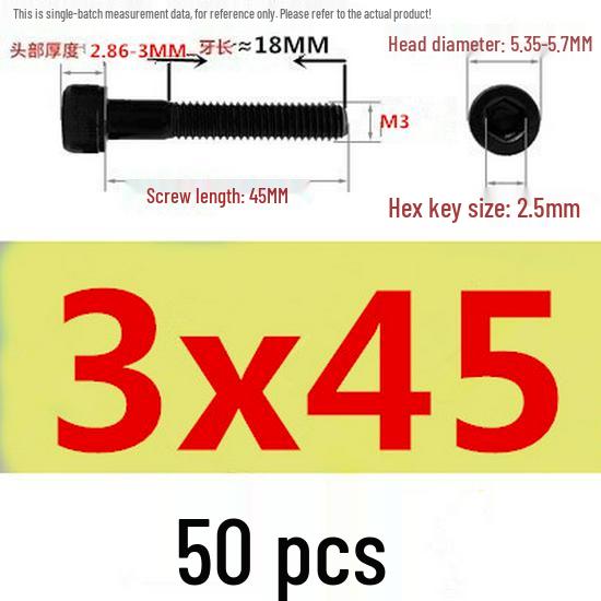 High-Strength Grade 12.9 Internal Hex Head Screws M1.4-M20
