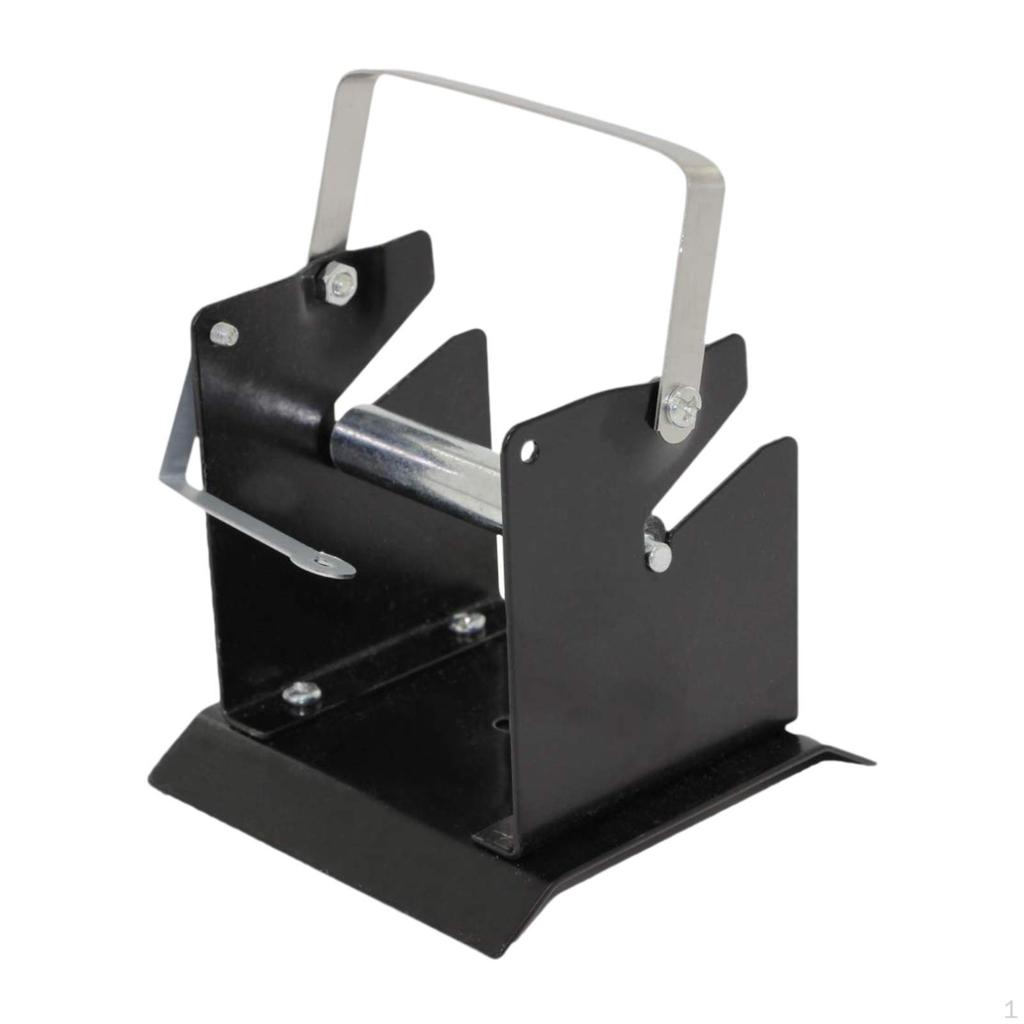 Solder Dispenser Reel Wire Spool Holder, Adjustable, Compact, Portable Welding Tool Accessories