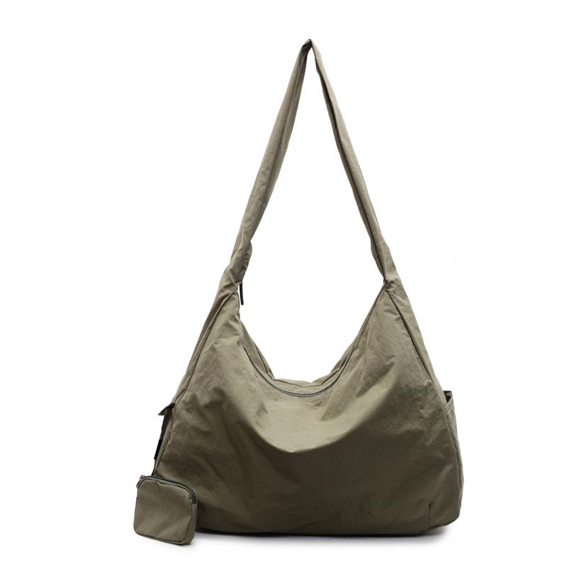 Japanese Casual Women's Bag Large-capacity Oblique Span Bag Women's Shoulder Bag Casual Niche Design Lightweight Portable Tote Bag