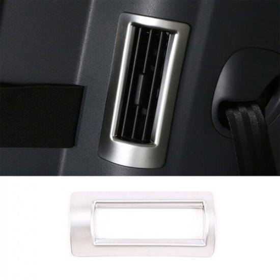C Pillar Air Outlet Vent Cover Trim Fit For Defender 110 - Matte Silver