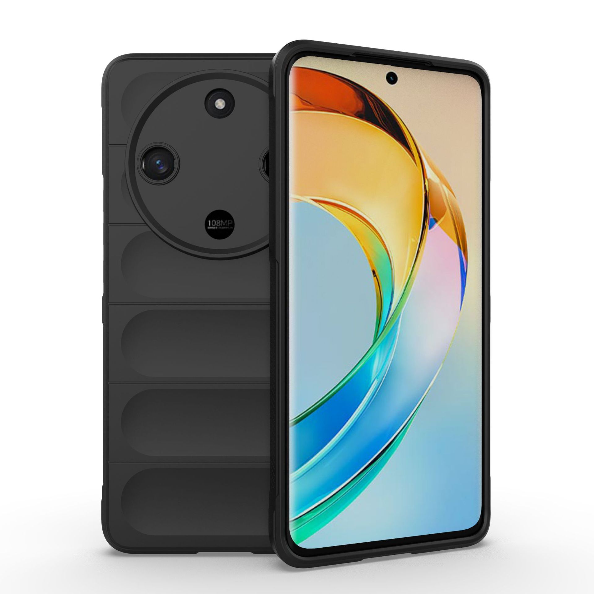 Huawei Honor X50 Phone Case,Soft TPU Shockproof Phone Cover for Honor X50 чёрный