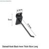 Universal Pegboard Hooks for Wall Display, Multiple Sizes