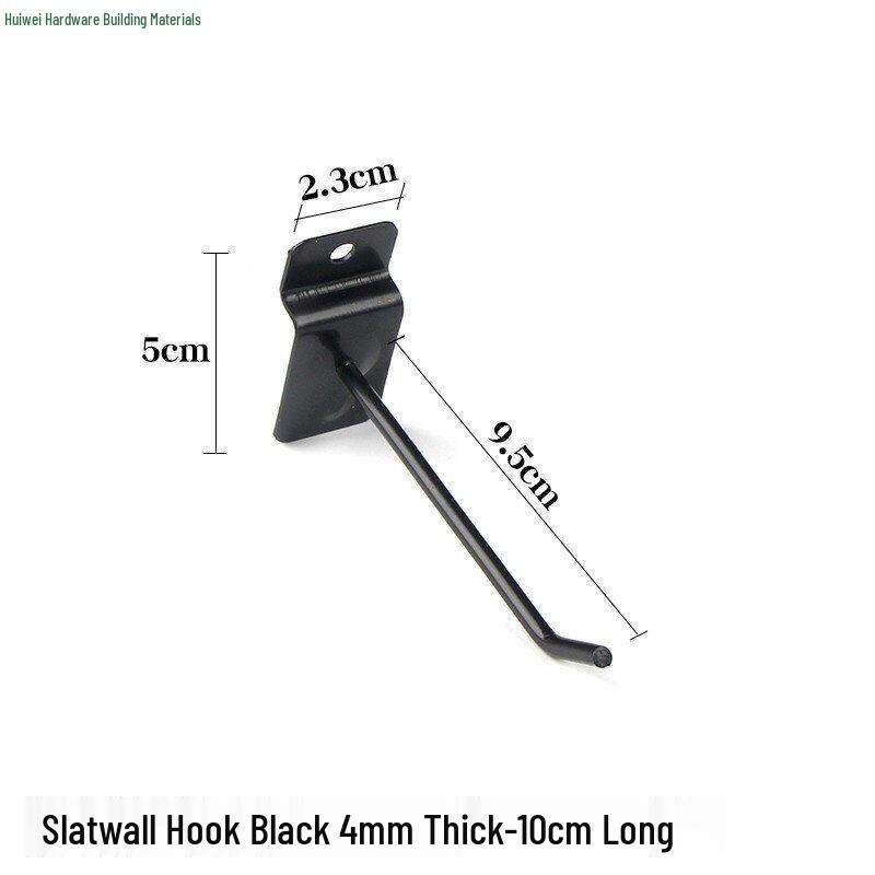 Universal Pegboard Hooks for Wall Display, Multiple Sizes