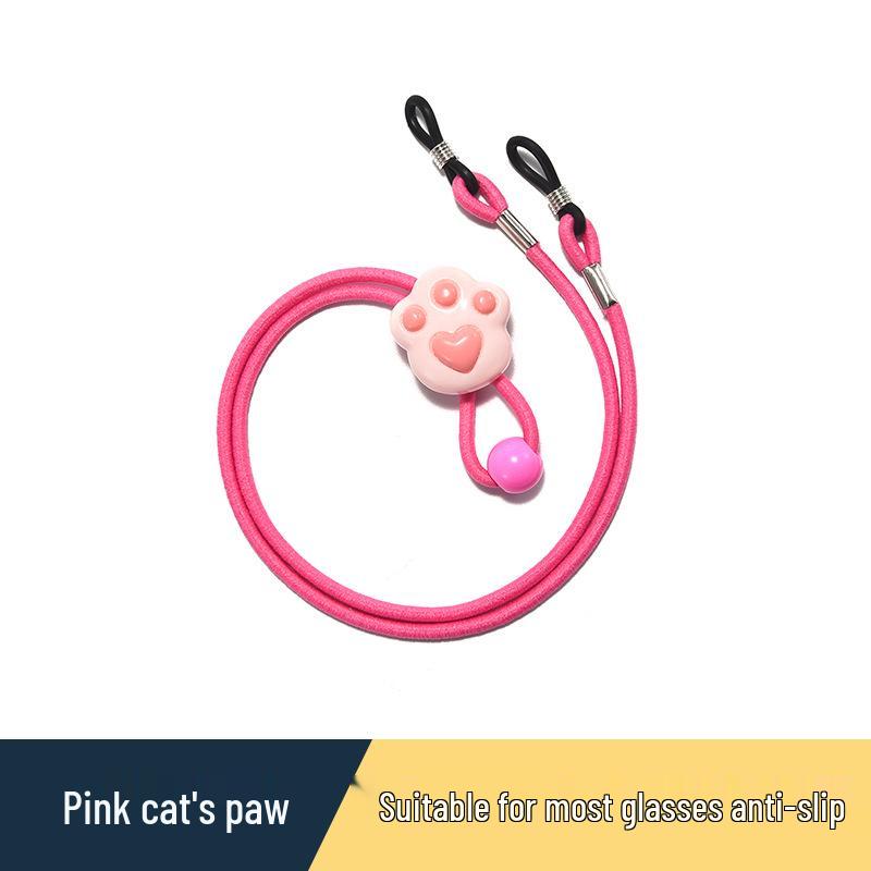 

Детский противоскользящий шнурок для очков со спортивными заушниками и выдвижным ремешком