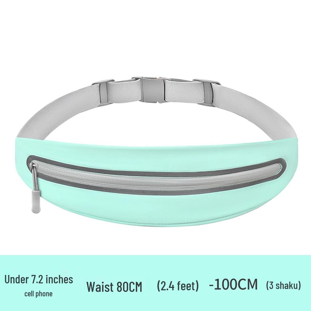 Unisex Waterproof Slim Running Belt: Multifunctional Phone Pouch for Outdoor Sports, Cycling, and Fitness