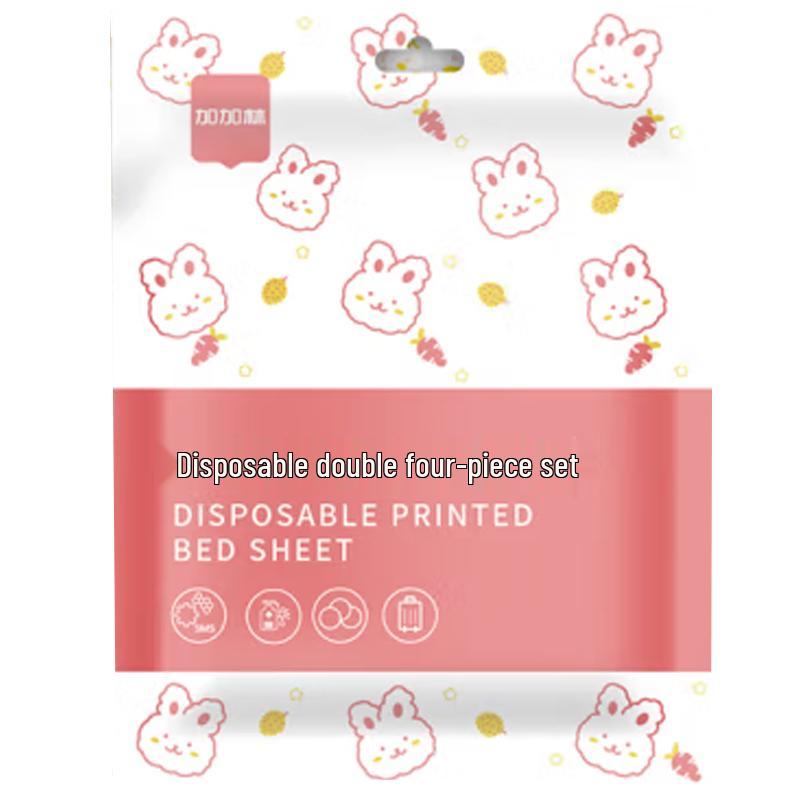 JAJALIN Set de așternuturi de călătorie de unică folosință, din 4 piese