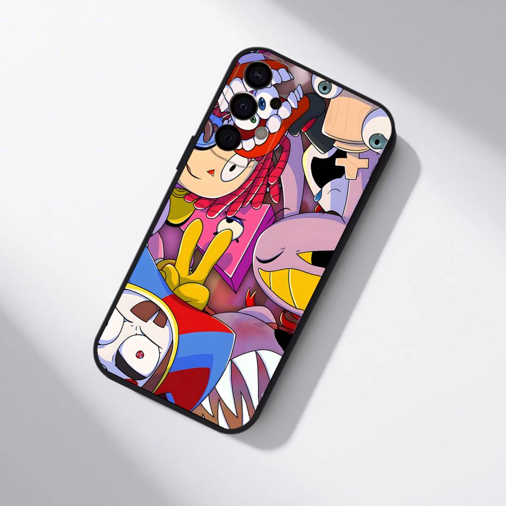 Incroyable Coque de Téléphone D-Digital C-Circus Pour Samsung S25,S24,S21,S22,S23,S30,Ultra,S20,Plus,Fe,Lite,5G Housse Noire