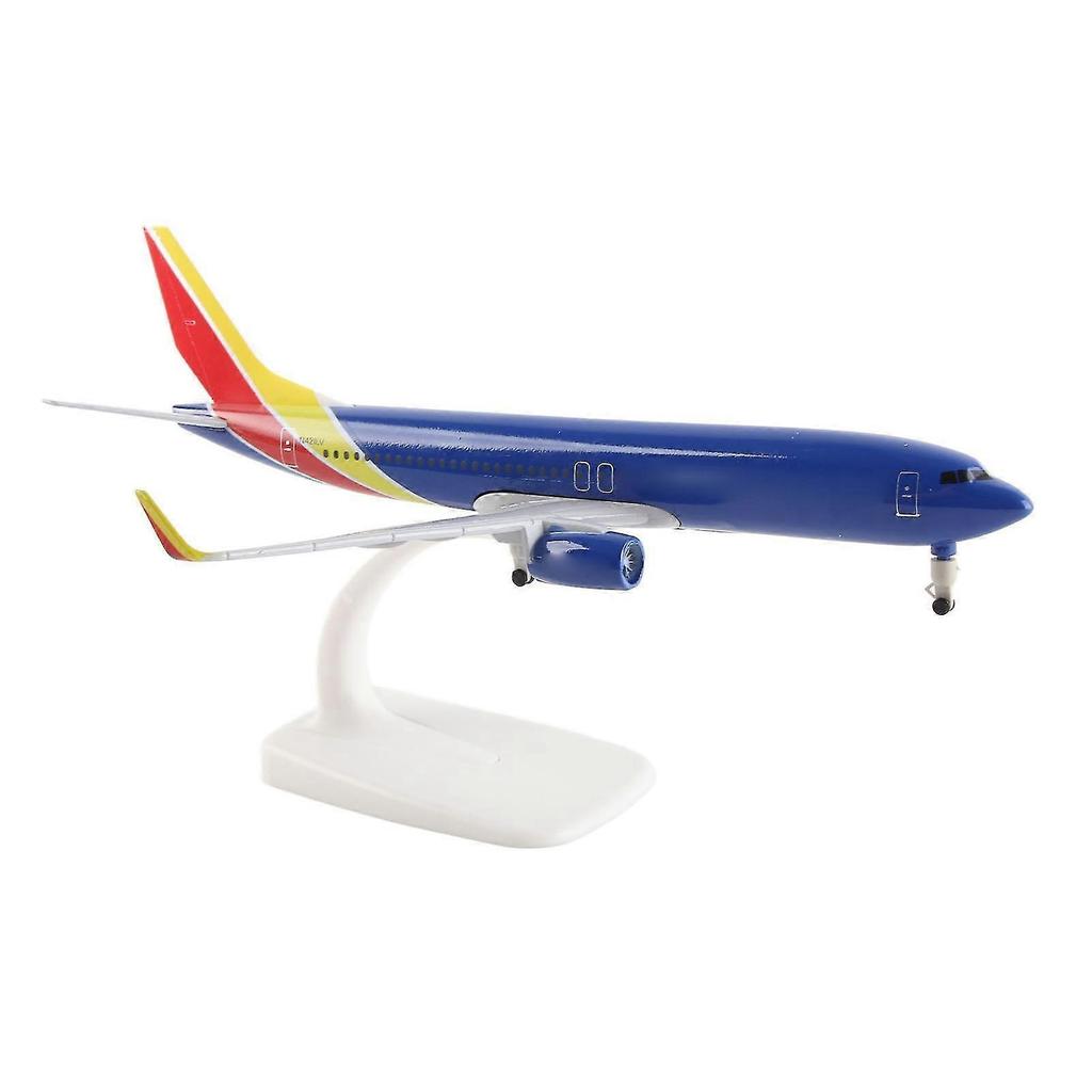 Alloy Simulated Airplane Model Diecast Airliner Model Compatible with Home Study Office - Kid & Adult Decoration