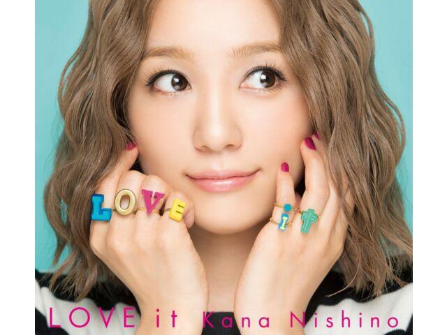 

Nishino Kana LOVE it First Limited Edition CD+DVD+Calendar 2018 SECL-2235 NEW