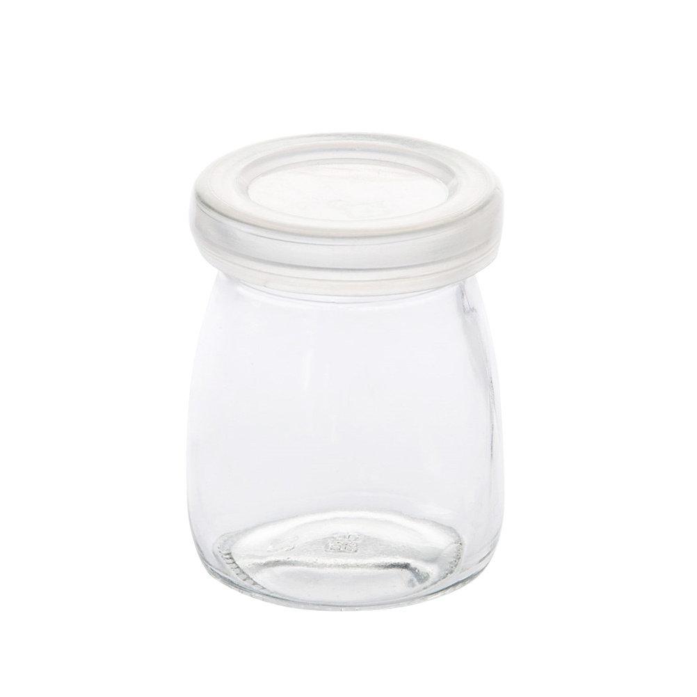 

10Pcs 100Ml Cute Bottle Shape Candy Box Plastic Pudding Bottle with Lid for Party Favors Gift Packaging Shower Wedding other