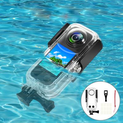 Waterproof Case for Insta360 X3 Camera Diving Housing Protective Shell Camera Underwater Accessories Kit