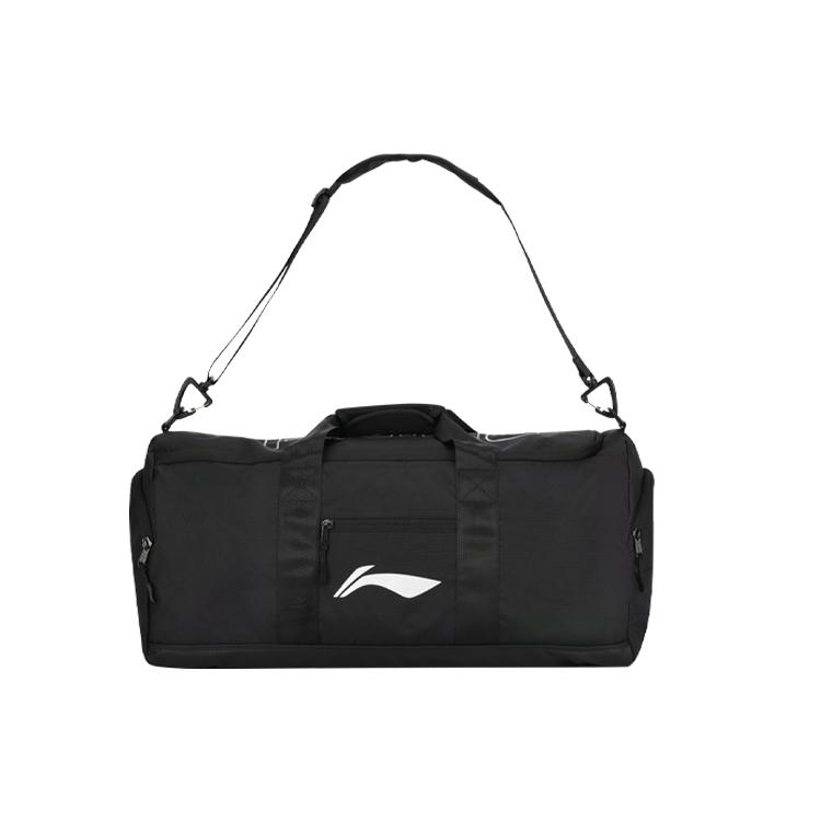 New LiNing Fabric Training Bag Handbag Regular Unisex Black ABLS025-1