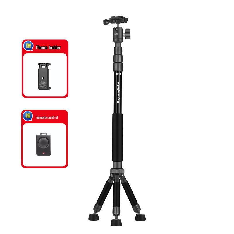 8 Lightweight Mini Portable Tripod for DSLR/Mirrorless Cameras & Phones - Ideal for Selfies & Live Videos