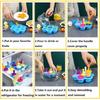 7 Holes DIY Ice Cream Pops Silicone Mold Ice Cream Ball Maker Popsicles Molds Baby Fruit Shake Home Kitchen Accessories Tool