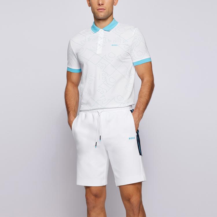 HUGO BOSS SS22 Polo Shirt Men's White 50466970-100