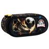 School Pencil Case Pouch For Girls, Single-Compartment, Soccer Ball