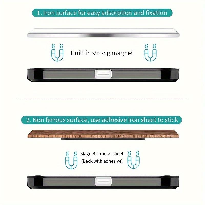 Car LED Welcome Lights Magnetic Door Safety Anti-Collision Accessories for Cars USB Rechargeable Ambient LED Lights