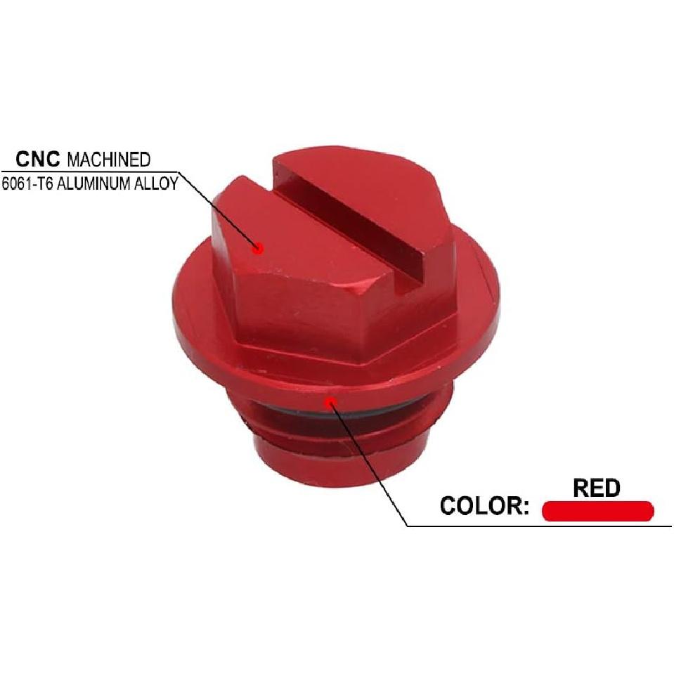 Tampa de Clutch de ATV com Bujão de Drenagem com O-Ring Bujão de Drenagem de Óleo e Arruela Para AC.E RZ.R Crew XP E a Maioria dos Polari.s ATV UTV