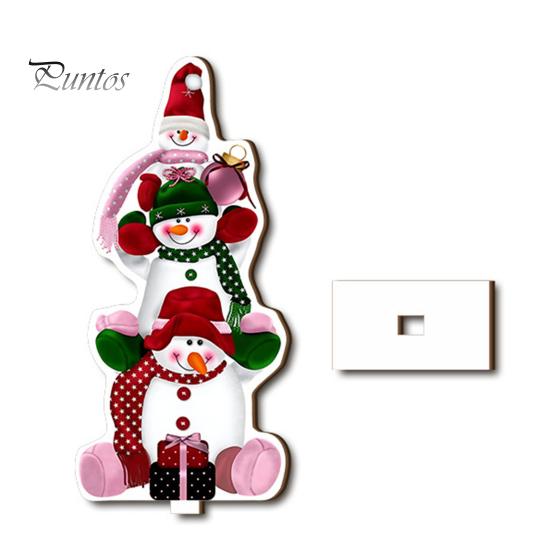 Stable Base Christmas Decor 2D Wooden Tabletop Ornaments, Xmas Tree Santa Lightweight Trees Snowman Sign with Stand, Holiday Party Decorations Favors