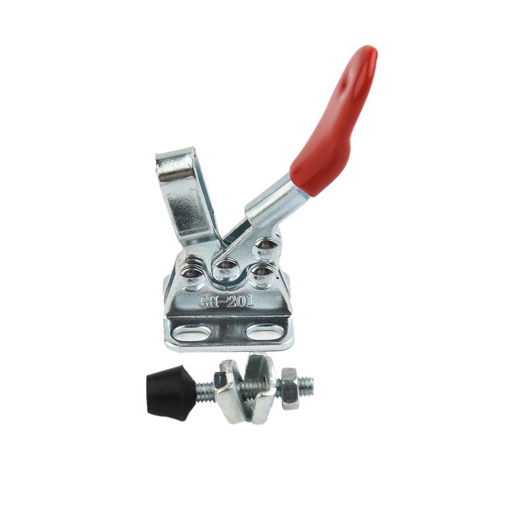 Hand Toggle Clamp Tool Holding Capacity Adjustable Metal+Plastic Replacement