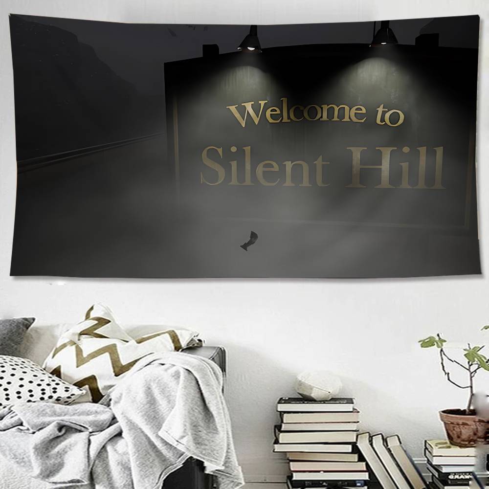 SSilentS Hill Game Hanging Bohemian Tapestry Hanging Tarot Hippie Wall Rugs Dorm Japanese Tapestry