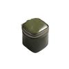 Multifunctional Small Square Coin Purse Leather Mini Storage Bag Retro Zipper Wallet  Travel