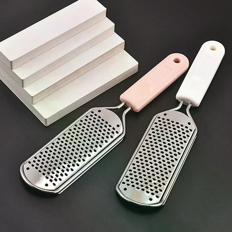 Raspa Professionale per Piedi Grattugia Tallone Rimuovi Calli Pelle Dura Morta Lima Pedicure Grattugia per Piedi Esfoliante per i Calli Scrub