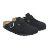 Boston LEVE Black 1027142 Black Sandals [Birkenstock]