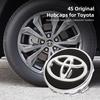Toyota 2026 New Hub Caps 4Pcs 57/62mm Car Wheel Center Hub Caps Toyota Rav4 Aygo Yaris Corolla Camry Car Tir Car Sticker