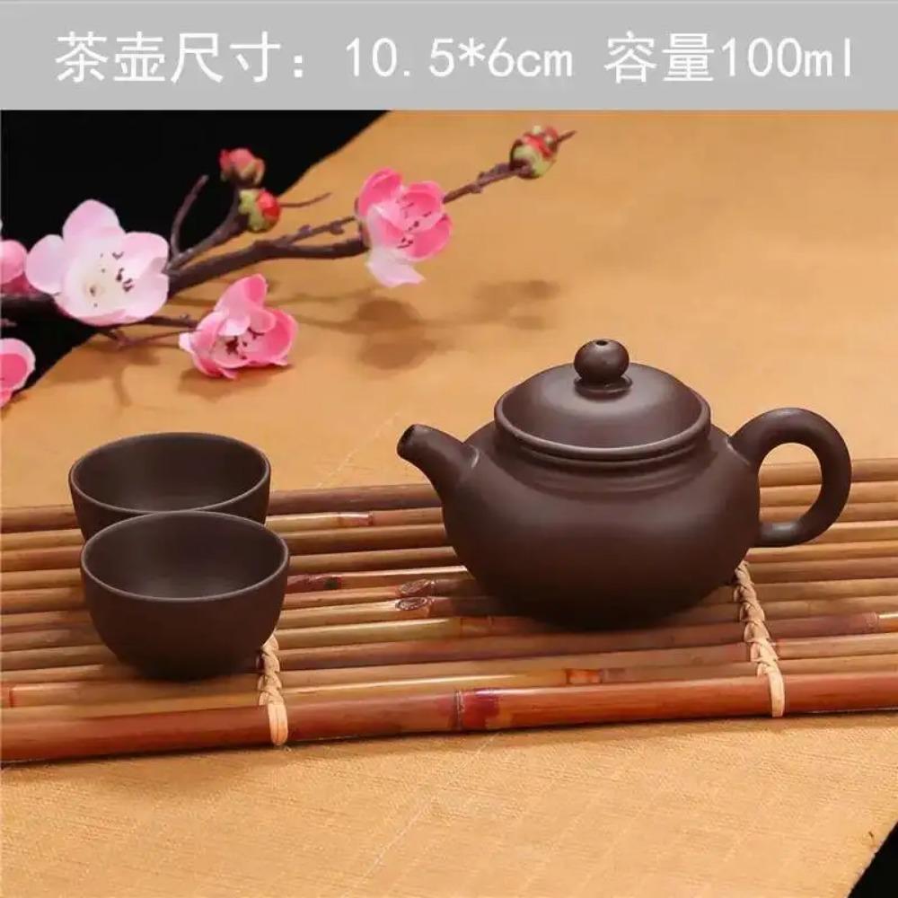 

Китайский чайник Керамический кофейный чайник Фарфоровый Чайник из фиолетовой глины Чайник Китайский набор для чая Кунг-фу D011