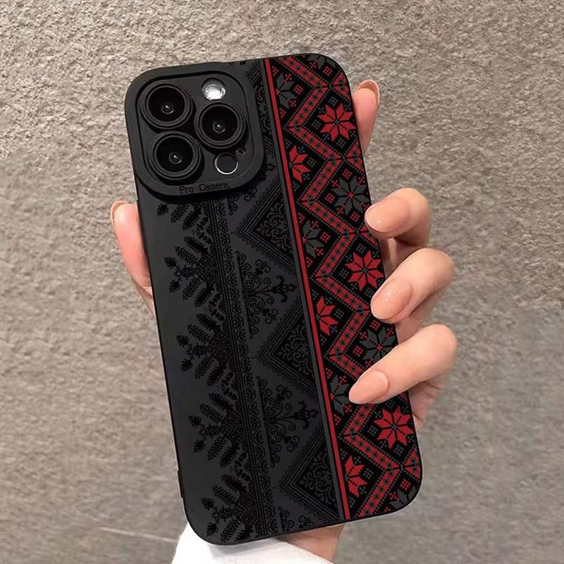 

Vintage Totem Painting Phone Case For Samsung S25 S24 Ultra S23 Ultra S22 S21 S20 Plus Note 20 S24FE S23FE Silicone Cover S23 Plus 5G