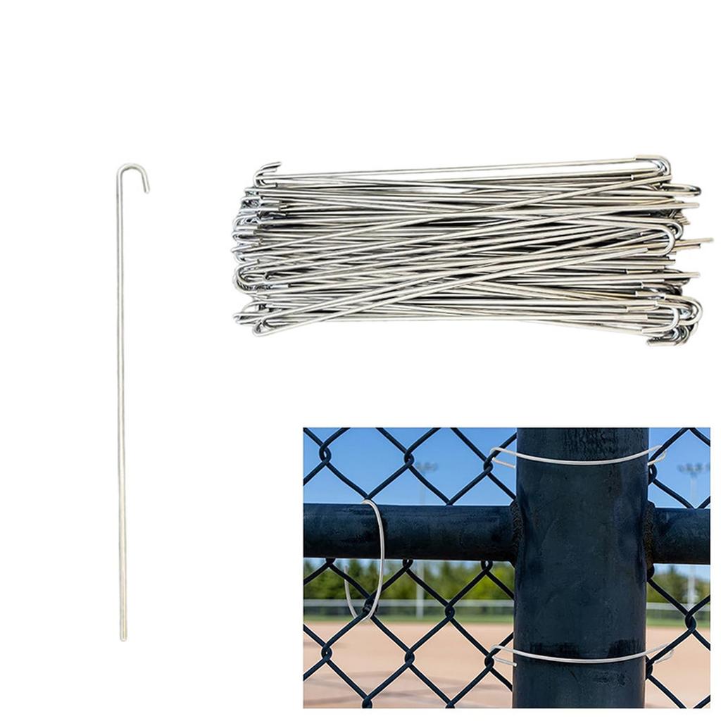 Chain Fence Ties Heavy Duty 11 Gauge Aluminum Fence Ties For Garden & Dog Fences Garden Buildings Supplies Parts