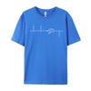 Electrical Engineering Heartbeat Inverter Custom Tshirts Discount Printing Cotton Men's Tops Tees Normal Top T-Shirts Wholesale
