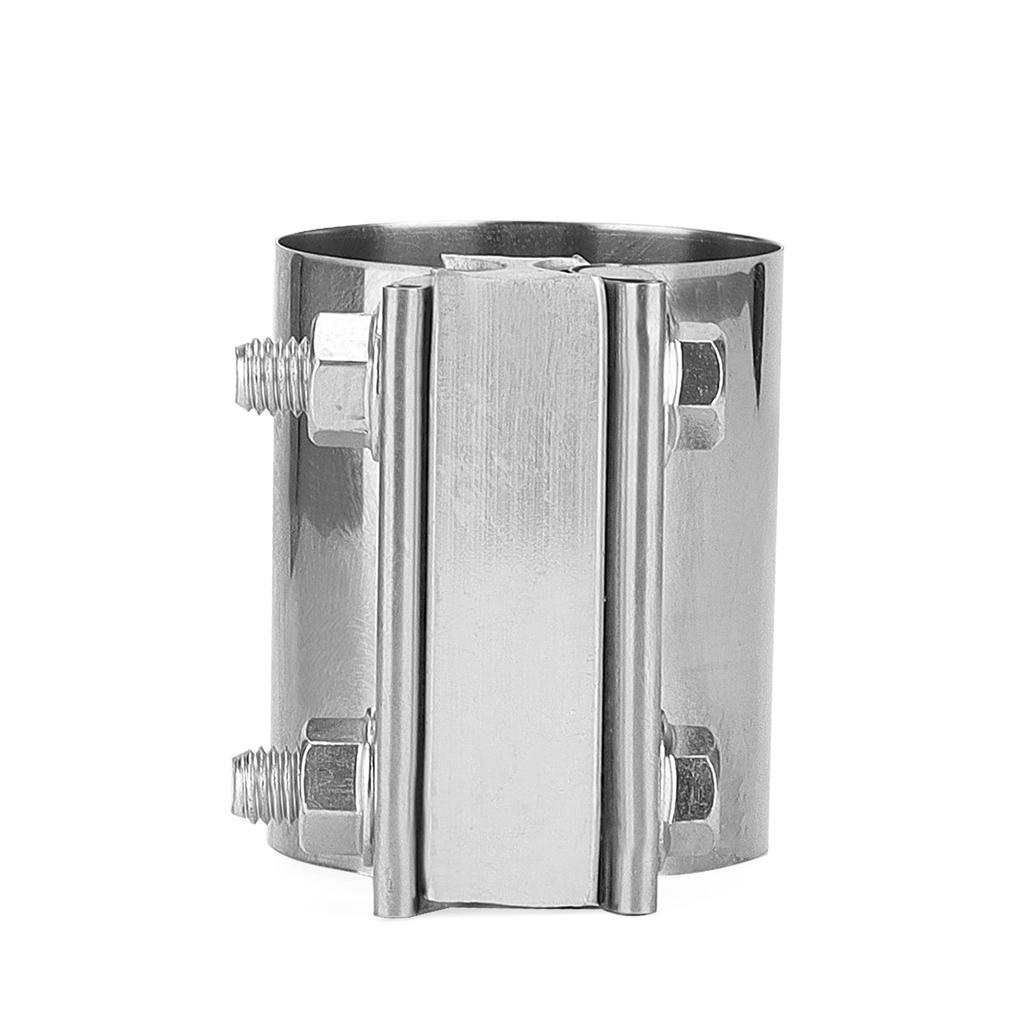 MANCHAP 4 Pack 2.5" Bat Joint Exhaust Band Clamp Stainless Steel Bat Joint Exhaust