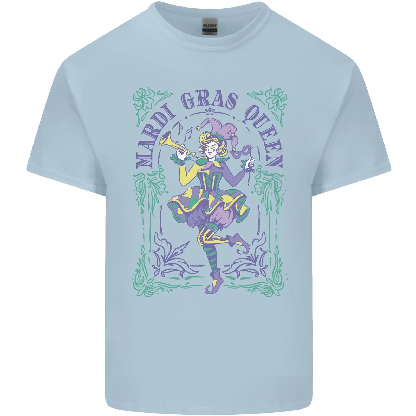 Mardi Gras Queen Kids T-Shirt Childrens 4XL