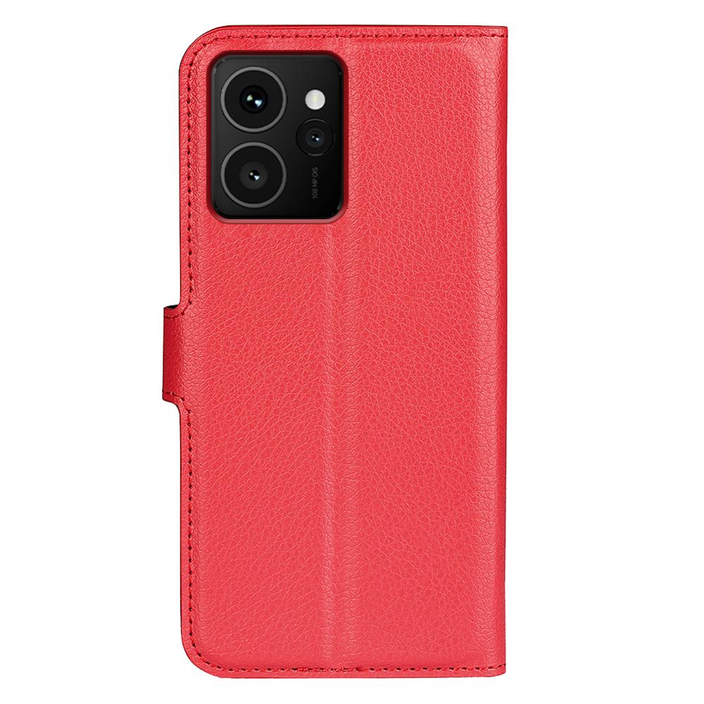 Dla HMD Skyline Etui Tekstura liczi Odporne na wstrząsy Skórzany portfel Pokrowiec na telefon