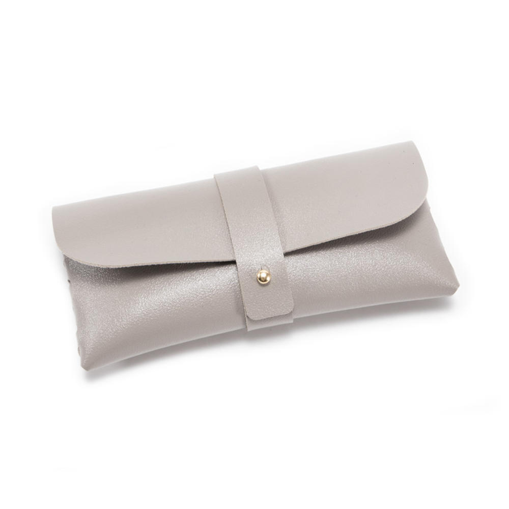 1Pcs Glasses Case Women Leather Soft Glasses Bag Fashion Portable Sunglasses Box Bag Accessories Eyeglasses Case Sunglasses Box