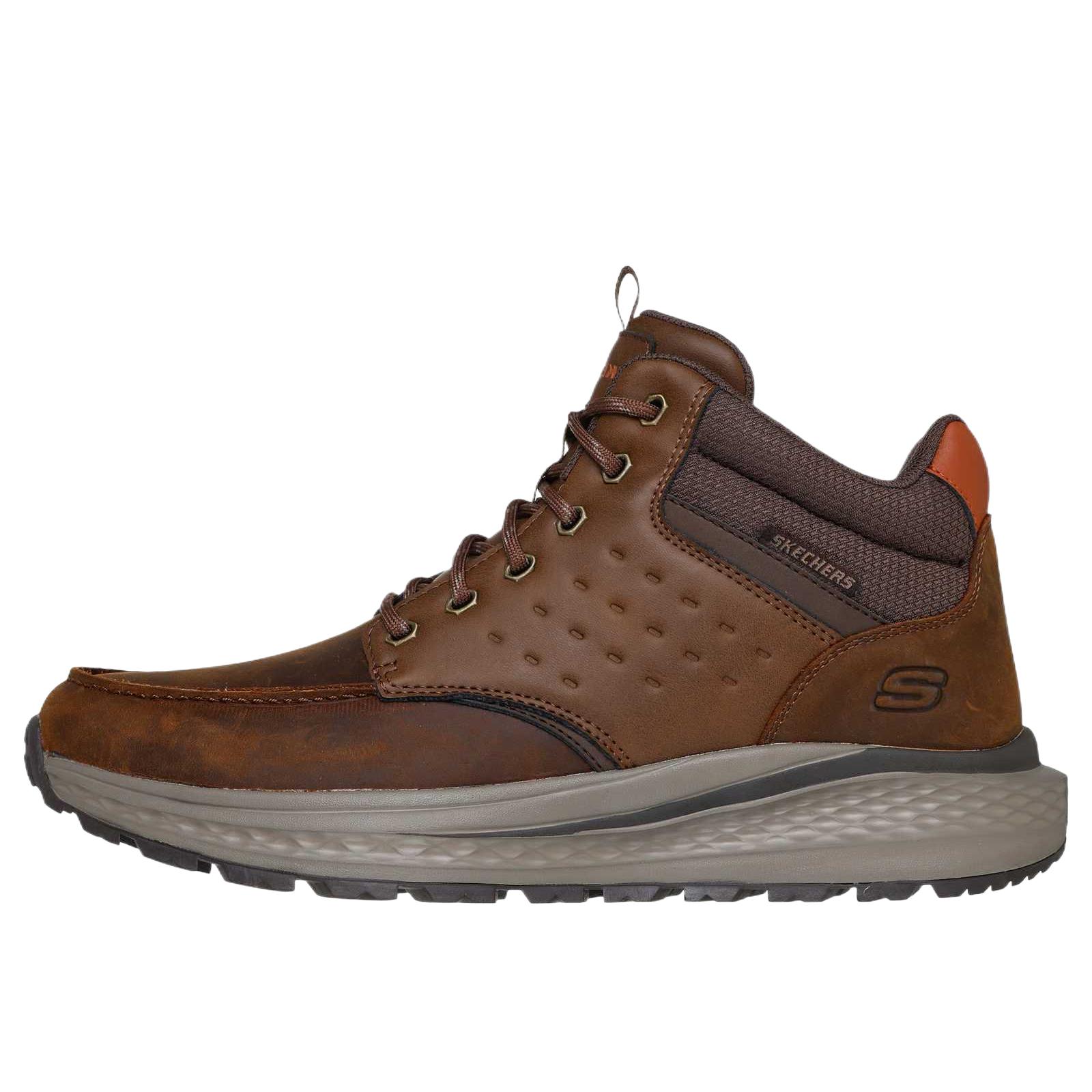 Skechers Relaxed Fit Slade Ultra Fashionable Versatile Ankle Boots Men boots 205586-CDB 39.5