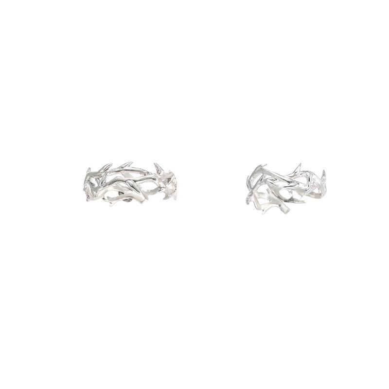 Men's Retro Hip-Hop Thorn Open Ring